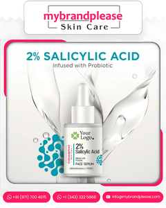Suero Facial Exfoliante con 2% de Ácido Salicílico para el Control del Acné y una Piel Clara, Suero Facial con Ácido Salicílico - Product Image 3