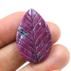 Rubí Rojo Natural Tallado en Cabujón, Gema de Rubí Tallada a Mano, Piedra Suelta Lisa, Proveedor Mayorista para Joyería - Product Image 3