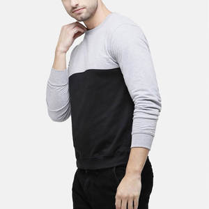 Nueva llegada de tamaño personalizado de cuello redondo hombres sudaderas/venta directa de fábrica estilo único hombres pulóver sudaderas - Product Image 3