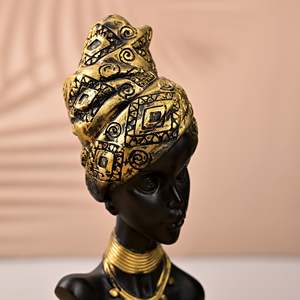 Figuras de Resina de Reinas Africanas Reales - Product Image 2