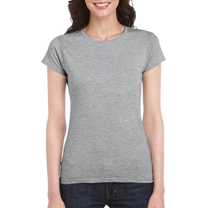 Logotipo impreso personalizado espacios en blanco algodón moda señoras alta - Product Image 2