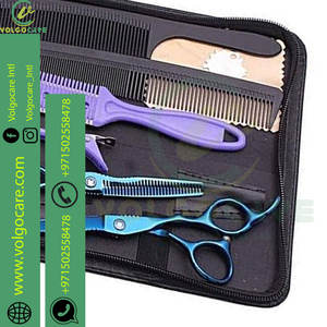Tijeras de peluquero profesionales 2024, tijeras de adelgazamiento para corte de pelo, Kit de corte de pelo con accesorios de salón para mujeres y hombres - Product Image 6