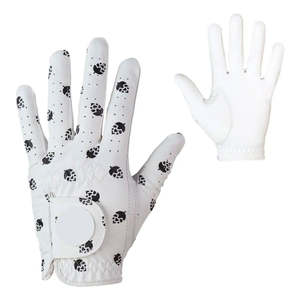 Gants de golf OEM, logo personnalisé, vente en gros, haute adhérence, respirant, antidérapant, cuir durable, adapté au golf en plein air et à l'entraînement sportif - Product Image 3