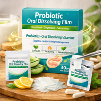 Probiotiques à dissolution orale : Vitamines pour la digestion intestinale, Compléments amincissants, Comprimés et Films probiotiques à dissolution orale