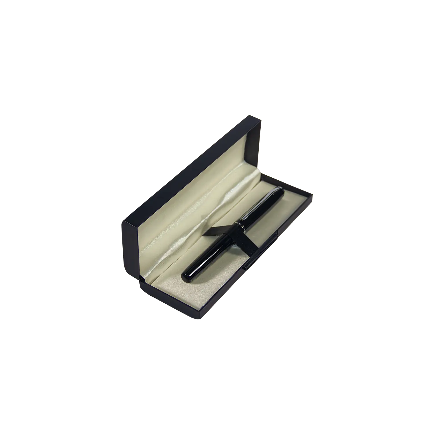 प्लास्टिक शेफ़र बड़ा 1 + 2 पेन बॉक्स बॉक्स बाहरी सुरक्षा के साथ अनुकूलन के साथ इंटीरियर क्रीम सैटिन पैड के साथ अनुकूलन के साथ
