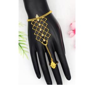 Bracelets de mode, bijoux indiens, bracelet cadeau de créateur, bijoux occidentaux de haute qualité, plaqué or - Product Image 2