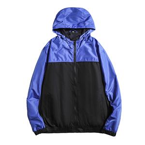 Logotipo personalizado impermeable más polar con cremallera con capucha chaquetas al aire libre ropa de trabajo chaqueta cortavientos para mujeres y hombres cortavientos - Product Image 5