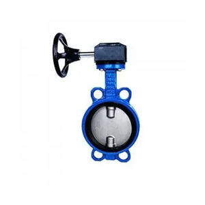 Vannes papillon manuelles en acier inoxydable les plus vendues pour le pétrole, le gaz, l'eau et les matériaux Ventes élevées - Product Image 1