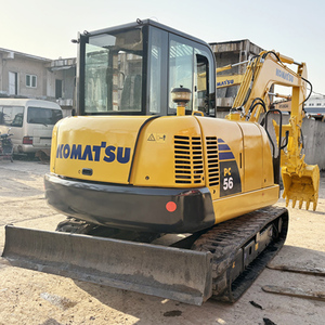 Good Condition Made in Japan Original 5 Ton Mini Komatsu PC56-7 Used Excavator in Shanghai - Product Image 2