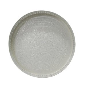 Plat Design Moderne Pour Servir Et Hôtel Restaurant Plateau Fait Main Personnalisé Vente Chaude Ustensiles De Cuisine Forme Ovale Patine - Product Image 6