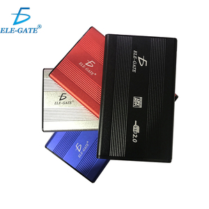 Case esterno per disco rigido 2.5 USB 2.0 in alluminio e plastica, IDE per applicazioni laptop, per HDD e SSD - Product Image 1