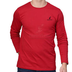 En nuevo stock, venta en línea, camiseta de manga larga, precio barato, camiseta de manga larga transpirable de Color sólido - Product Image 1