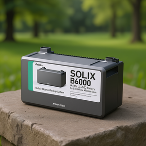 Module de batterie hybride empilable Anker SOLIX B6000 6 kWh LiFePO4 256 V 5-10 kW pour système de secours domestique complet E10 - Product Image 3