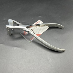 Pince d'extension de cheveux professionnelle en acier inoxydable robuste pince d'extension de cheveux en silicone de haute qualité Logo personnalisé outils d'extension de cheveux - Product Image 4