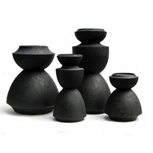 Bougeoir de table rond en forme de boule Bougeoir en métal de haute qualité Nouveau design Meilleure vente avec bougeoir à base carrée - Product Image 5