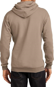 เสื้อฮู้ดผ้าฟลีซสำหรับผู้ชายชุดวอร์มผ้าคอตตอน100% มีฮู้ดพิมพ์โลโก้ได้ตามต้องการ - Product Image 5