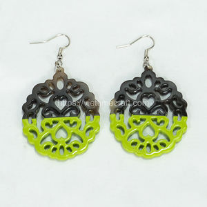 Pendientes de Mujer de Color de Moda Único 2025, Joyería de Búfalo, Alta Costura Súper Barata al por Mayor - Product Image 5