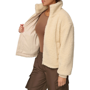 Sweat à capuche en sherpa léger au meilleur prix pour hommes, vêtements d'extérieur tendance, motif imprimé, sweat à capuche en polaire d'hiver, ODM Basics, coton mélangé - Product Image 4