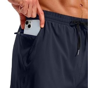 Pantalones cortos de fitness hechos a medida para hombres con múltiples bolsillos transpirables y pantalones cortos de fitness de secado rápido - Product Image 3