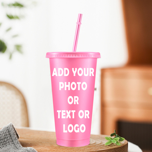 <span class=keywords><strong>Gobelet</strong></span> de voyage <span class=keywords><strong>réutilisable</strong></span> <span class=keywords><strong>personnalisé</strong></span>, écologique, en plastique, couleur unie, étanche, avec paille, pour café glacé, idéal pour les fêtes - Product Image 6