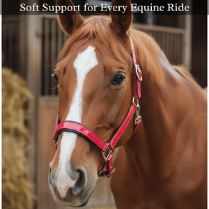 Licol pour cheval en PVC réglable / Construction solide et imperméable, facile à nettoyer / Ajustement confortable pour l'entraînement, l'équitation et l'usage quotidien 2026 - Product Image 2