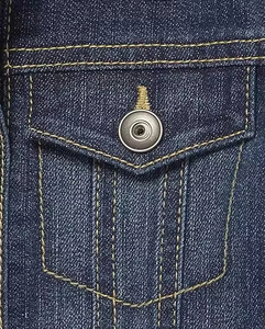 แจ็กเก็ตยีนส์สำหรับผู้ชายเสื้อคลุมเดนิมแบบมีกระดุมแบบลำลองสำหรับฤดูใบไม้ร่วง - Product Image 6