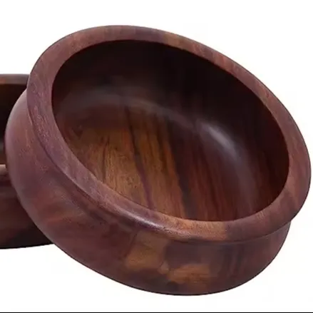 Wonderful design and best quality wooden serving tray with good look Use for salad bowl From Falak World Export