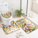 Ensemble de tapis de salle de bain imprimés sur mesure pour salle de bain, rideau de douche antidérapant, tapis de bain - Product Image 2