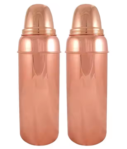 <b>Design</b> Copper Water Bottle Fancy Water Copper Bottle free sample <b>by</b> crescent crafts - Product Image 3