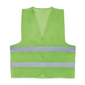 Gilet Riflettente Personalizzato Taku con Adesivi Promozionali e Luci per Gadget - Product Image 4