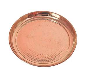 อุปกรณ์ตกแต่งโต๊ะอาหารค่ำสไตล์โมเดิร์นอลูมิเนียมชาร์จแผ่นทองแดงโบราณจบแผ่นชาร์จในราคาที่ดีที่สุด - Product Image 5