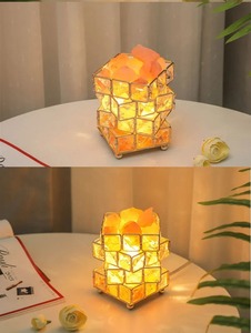 หิมาลายันแก้วคริสตัลธรรมชาติโคมไฟเกลือสีขาวอบอุ่นแกะสลักด้วยมือฮวงจุ้ยไฟกลางคืนของตกแต่งบ้านอากาศบริสุทธิ์ปลั๊กปล่อย - Product Image 5