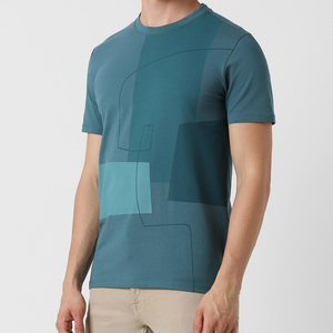 Camiseta para hombre con estampado personalizado con el logotipo de tu marca, camiseta para hombre a la venta 2025, camiseta de talla grande para hombre - Product Image 4