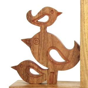 Premium Quality Contemporary Wooden Bookends Adjustable Height <b>Table</b> <b>Decorative</b> Book Holder From India Book Support - Product Image 2