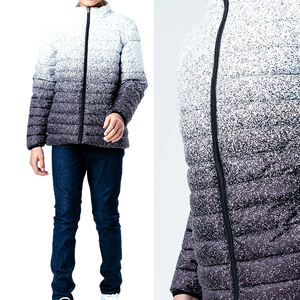 Veste d'hiver en nylon imprimée personnalisée de haute qualité Manteau long et respirant de grande taille au design unisexe avec col à capuche - Product Image 6