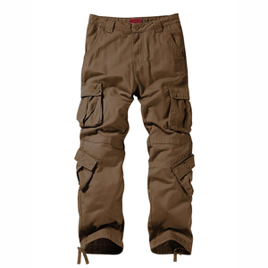 Pantalones Cargo de Algodón 100% para Hombre, Modelo 2026, Corte Ajustado, Casuales, Color Personalizado, Transpirables, Venta al Por Mayor - Product Image 3