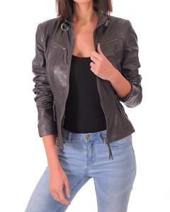 Casual and Formal Customized Reasonable Price Leather Jacket Breathable Winter Warm Women Casual Wear In genuine - Product Image 1