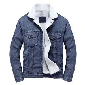 Nouveaux articles chauds fabrication professionnelle 2024 vestes en jean bon marché en vrac meilleurs hommes vestes en jean Logo personnalisé veste de conception OEM