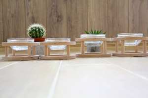 2025 Bamboo <b>Dog</b> <b>Bowl</b> Pet Cat Food <b>Bowl</b> Wooden <b>Stand</b> Pet Feeders - Product Image 2