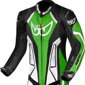 Losail-R Piel de vaca perforada para hombre/Kangaroo MotoCp 1Pc Moto Cuero Racing Jumpsuit/Traje CE Nivel 2 Auto Racing Wear - Product Image 1