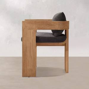 Foshan construit véritable teck Table chaise ensemble hydrofuge résistant au soleil pour terrasses Villas hôtel halls cours - Product Image 4