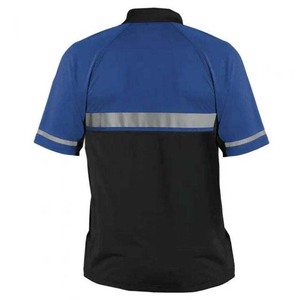 Wholesale Customizable Men's Polo Shirt Summer OEM Service Available Breathable High Quality Polyester/Cotton Workwear - Product Image 3