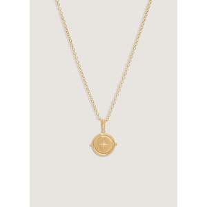 Collier pendentif fin étoile polaire avec pierre de naissance, breloques éblouissantes pour femmes élégantes - Product Image 1