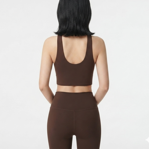 Nuevo estilo de sujetador deportivo para mujeres y niñas, sujetador deportivo para correr, ropa de gimnasio, ropa de fitness, sujetador deportivo con espalda en U para yoga para mujeres. - Product Image 3