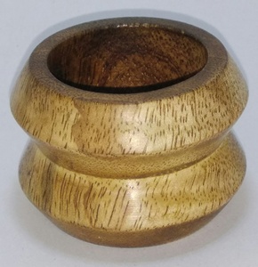 Juego de servilleteros de madera de Mango hechos a mano de alta calidad con servilletero de efecto quemado regalo para decoración de mesa de boda y fiesta - Product Image 6