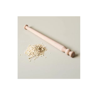 Spurtle de madera natural para hornear Cuchara de masa fermentada Palo agitador Espátula de pan de madera Herramientas de cocina - Product Image 3