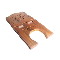Support de livre sacré en bois classique support de Rehal pliant Portable fabriqué à la main pour coran Gita Bible prière culte utilisation spirituelle