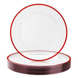 Assiette En Plastique De Qualité Alimentaire Verre Design Ble Ronde A Poncer Service Salade <span class=keywords><strong>Plaque</strong></span> Mélamine Gros - Product Image 1