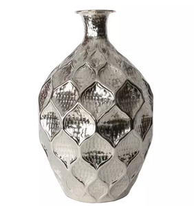 ที่น่าสนใจทองแดงชุบแจกันดอกไม้ที่ทันสมัยร้อนขายอลูมิเนียมสไตล์วินเทจแฟนซีแจกันดอกไม้/แจกันโลหะ - Product Image 5