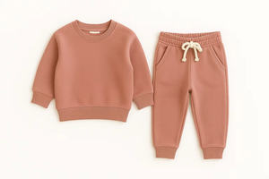 OEM al por mayor logotipo personalizado niños chándal conjunto Unisex algodón Niño sudadera conjuntos Jogger pantalones traje - Product Image 1